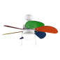 Ventilateur de plafond Cecotec 91 cm 6 pales multicolore Ventilateur de plafond Cecotec 91 cm 6 pales multicolore