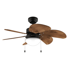 ventilateur de plafond noir Cecotec 91 cm