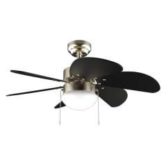 ventilateur de plafond noir Cecotec 91 cm