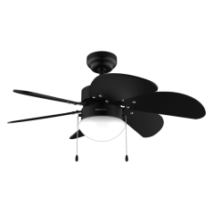 ventilateur de plafond noir Cecotec moderne