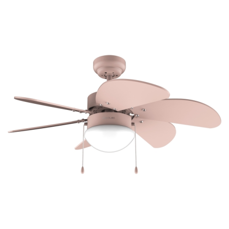 ventilateur de plafond rose vif Cecotec