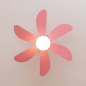 Ventilateur de plafond 91 cm Cecotec rose vif 50 W