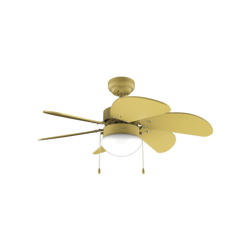 Ventilateur de plafond Cecotec 91 cm jaune 50 W Ventilateur de plafond Cecotec 91 cm jaune 50 W