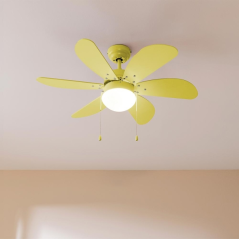 Ventilateur de plafond Cecotec 91 cm jaune 50 W