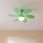 Ventilateur plafond Cecotec 91 cm vert avec éclairage Ventilateur plafond Cecotec 91 cm vert avec éclairage
