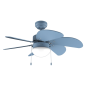 Ventilateur plafond Cecotec 6 pales bleu 91 cm Ventilateur plafond Cecotec 6 pales bleu 91 cm