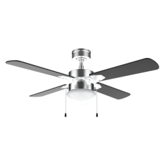 Ventilateur de plafond Cecotec 107 cm noir argent