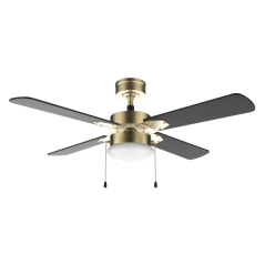 ventilateur plafond doré noir Cecotec