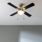 Ventilateur de plafond Cecotec 107 cm doré/noir 50 W Ventilateur de plafond Cecotec 107 cm doré/noir 50 W