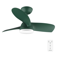 ventilateur plafond vert foncé Cecotec