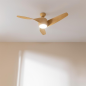 Ventilateur de plafond Cecotec 132 cm bois clair Ventilateur de plafond Cecotec 132 cm bois clair