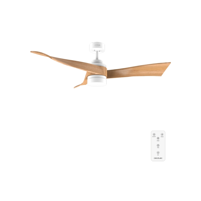 Ventilateur de plafond Cecotec 132 cm blanc avec LED Ventilateur de plafond Cecotec 132 cm blanc avec LED