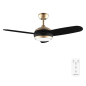 Ventilateur de plafond Cecotec 107 cm doré/noir
