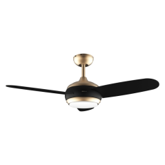 Ventilateur de plafond Cecotec 107 cm doré/noir