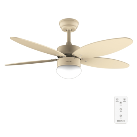 Ventilateur de plafond beige Cecotec 107 cm