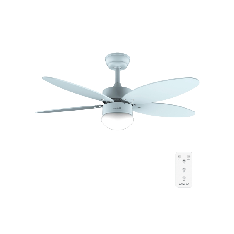 Ventilateur de plafond Cecotec 107 cm bleu clair Ventilateur de plafond Cecotec 107 cm bleu clair