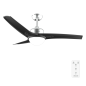 Ventilateur de plafond Cecotec 132 cm noir et argent Ventilateur de plafond Cecotec 132 cm noir et argent