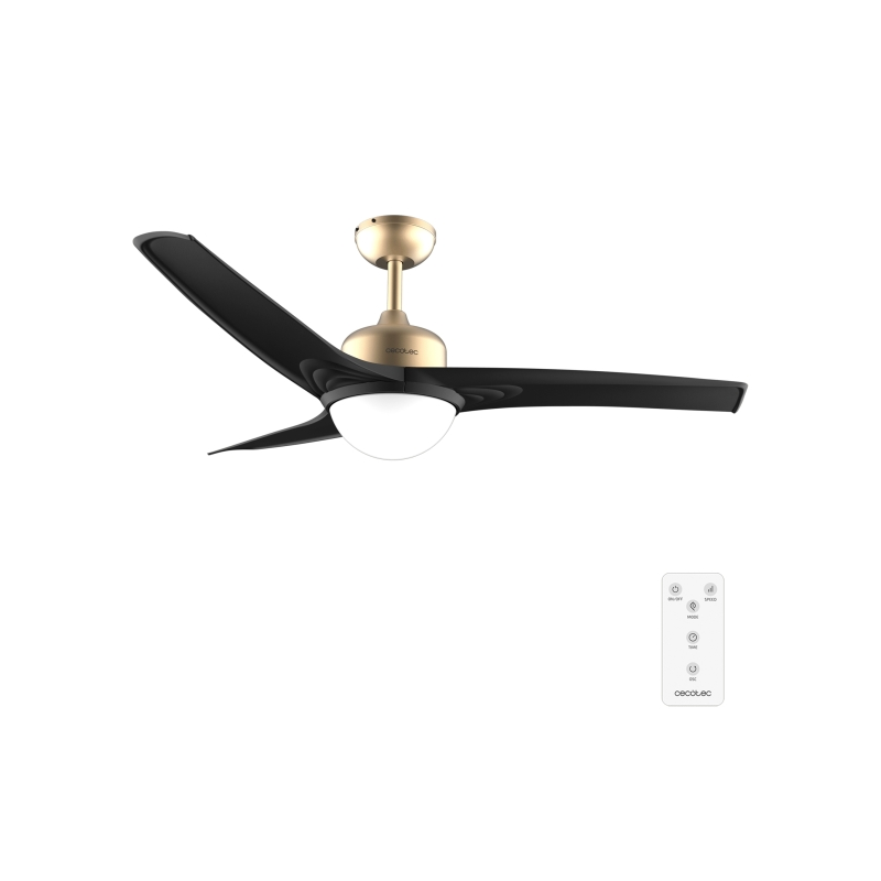 Ventilateur de plafond Cecotec 132 cm or ou noir Ventilateur de plafond Cecotec 132 cm or ou noir