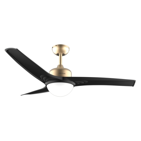 Ventilateur de plafond Cecotec 132 cm or ou noir