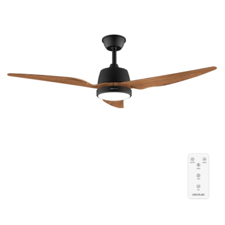 ventilateur plafond noir Cecotec 122cm