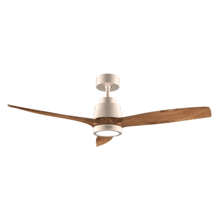 Ventilateur de plafond Cecotec 132 cm bois sombre LED
