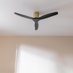 ventilateur plafond noir connecté Cecotec