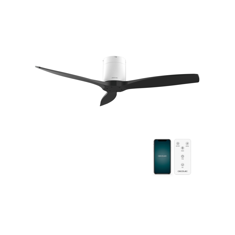 Ventilateur de plafond Cecotec 132 cm noir et blanc Ventilateur de plafond Cecotec 132 cm noir et blanc
