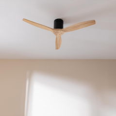 ventilateur de plafond noir moderne