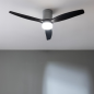 Ventilateur plafond connecté Cecotec EnergySilence 5600 noir LED