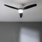 Ventilateur plafond connecté Cecotec EnergySilence 5600 noir blanc