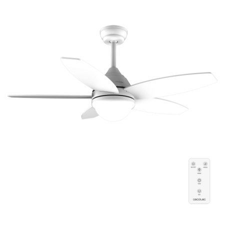 ventilateur de plafond blanc Cecotec 107 cm
