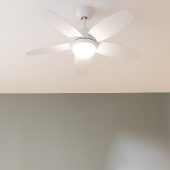 ventilateur de plafond blanc Cecotec 107 cm