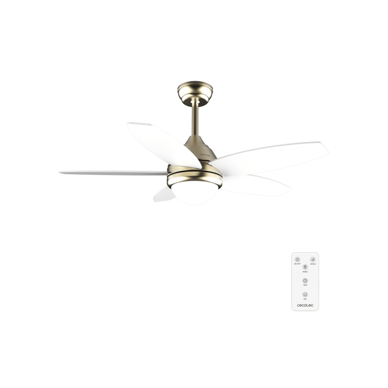 Ventilateur de plafond Cecotec EnergySilence 107 cm Or 53W Ventilateur de plafond Cecotec EnergySilence 107 cm Or 53W