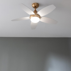 ventilateur de plafond doré Cecotec 107 cm