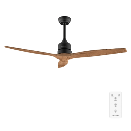 ventilateur de plafond noir Cecotec 132 cm