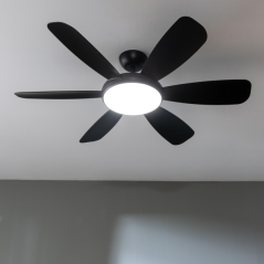 ventilateur de plafond noir Cecotec moderne