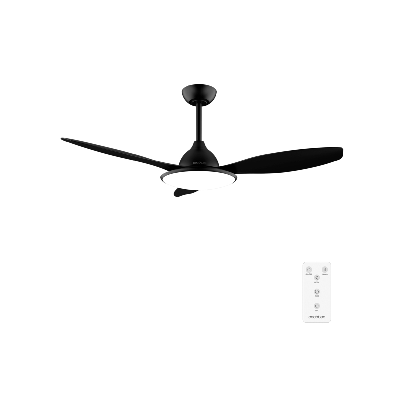 Ventilateur de plafond Cecotec EnergySilence 4800 noir LED 122 cm
