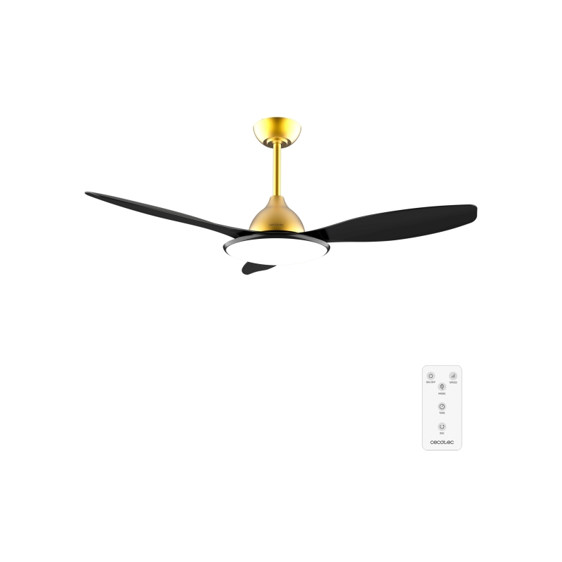 Ventilateur de plafond Cecotec 4800 Light or/noir LED 122 cm Ventilateur de plafond Cecotec 4800 Light or/noir LED 122 cm
