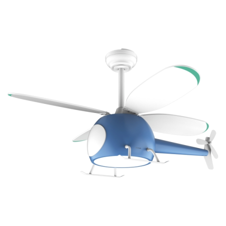 Ventilateur plafond enfant Cecotec EnergySilence bleu 99 cm
