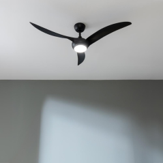ventilateur de plafond noir Cecotec 137 cm