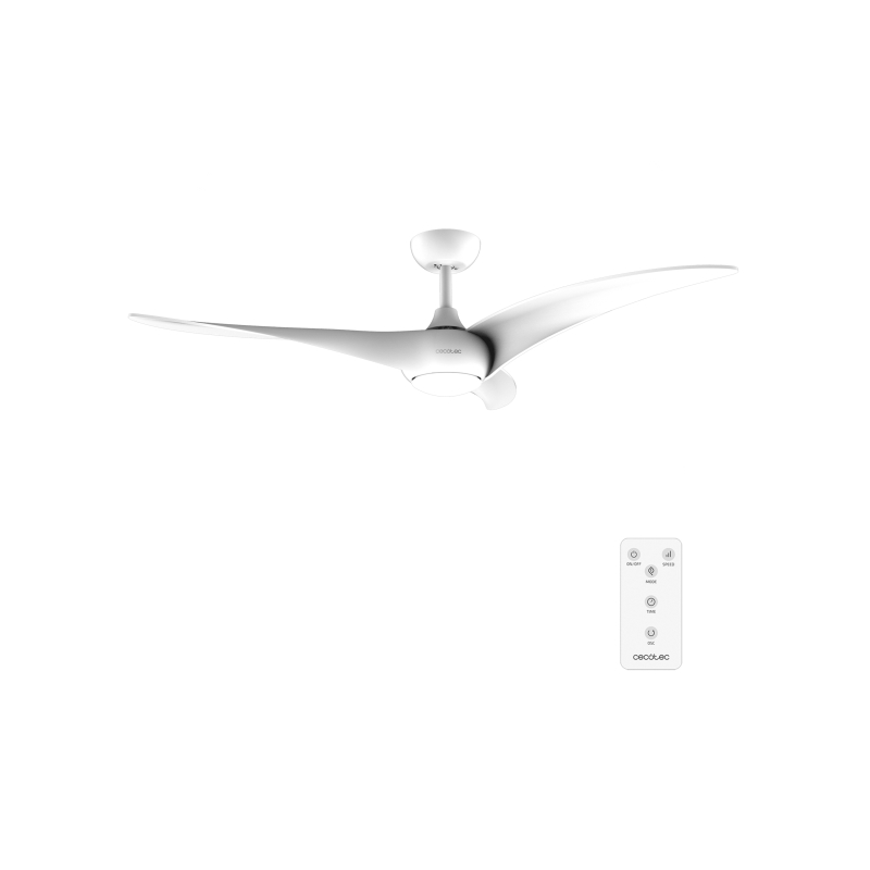 Ventilateur de plafond Cecotec EnergySilence 137 cm blanc LED