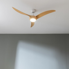 ventilateur de plafond blanc Cecotec 137 cm