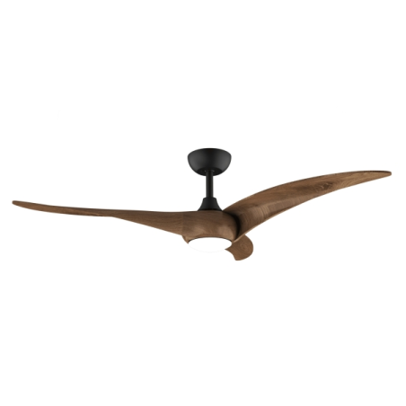 Ventilateur de plafond Cecotec EnergySilence 5295 bois noir 137 cm