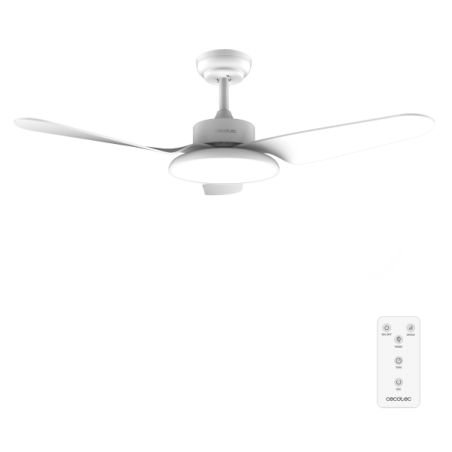 ventilateur de plafond blanc Cecotec 109 cm