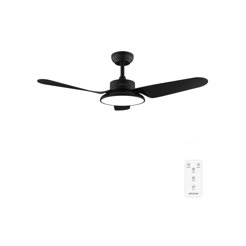 Ventilateur de plafond Cecotec EnergySilence 5200 noir 109 cm Ventilateur de plafond Cecotec EnergySilence 5200 noir 109 cm