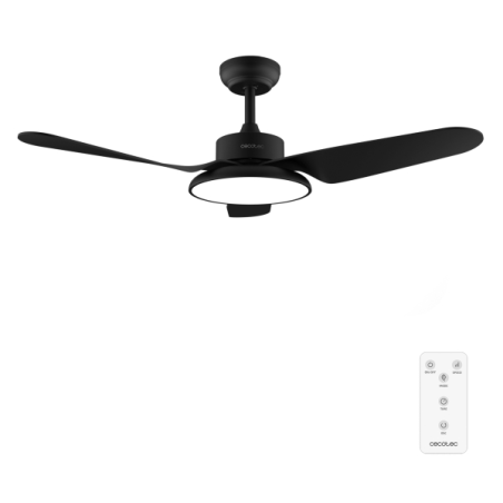 ventilateur de plafond noir Cecotec 109 cm