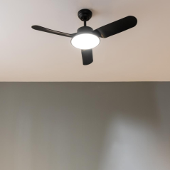 Ventilateur de plafond noir Cecotec 109 cm