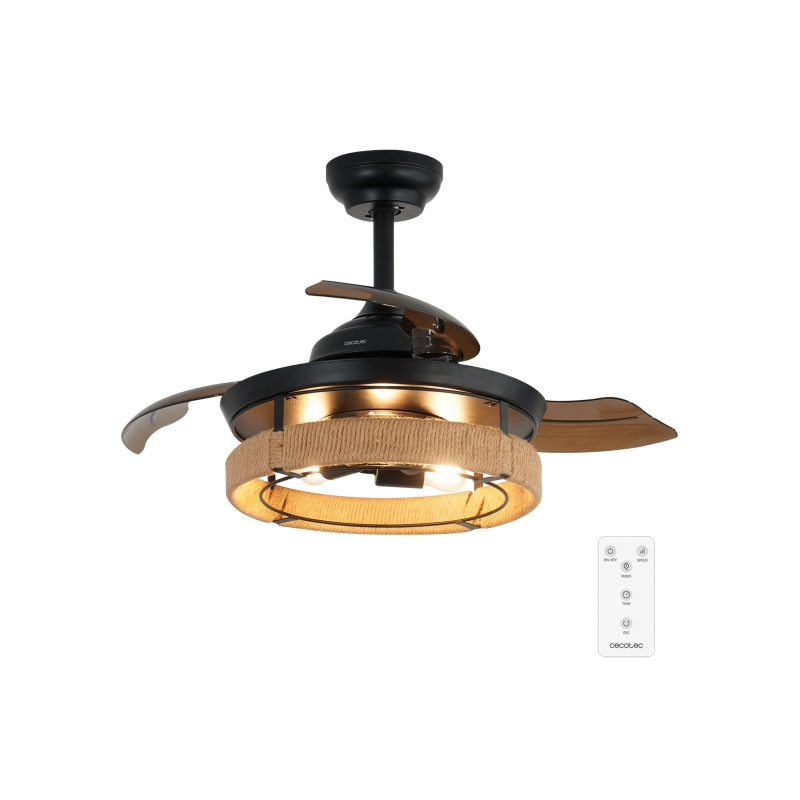 Ventilateur plafond Cecotec EnergySilence Aero 3600 noir 3 pales