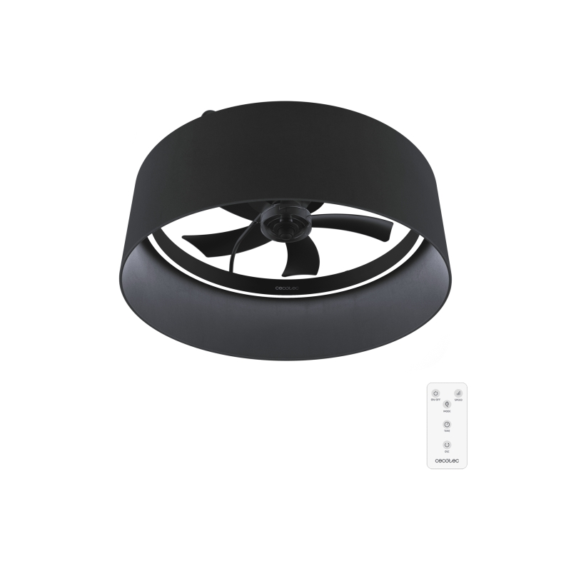 Ventilateur de plafond Cecotec EnergySilence noir 5 pales 20W Ventilateur de plafond Cecotec EnergySilence noir 5 pales 20W