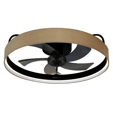 Ventilateur de plafond Cecotec EnergySilence noir 5 pales 20W